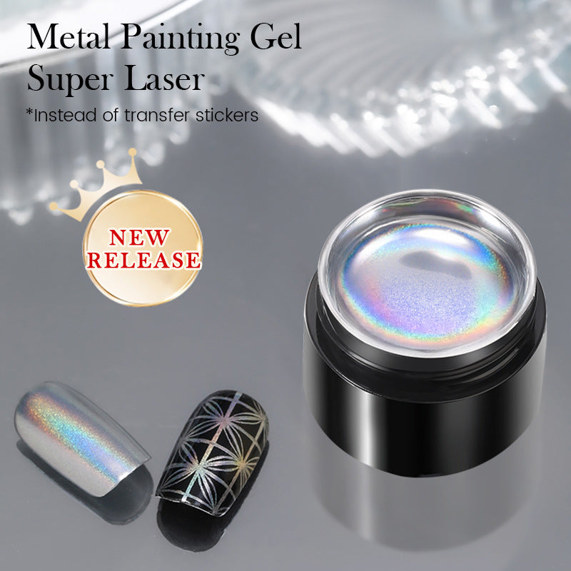 Spiegelglanz-Metall-Silber für Nageldesign – Bild 6 | LuxeStyle