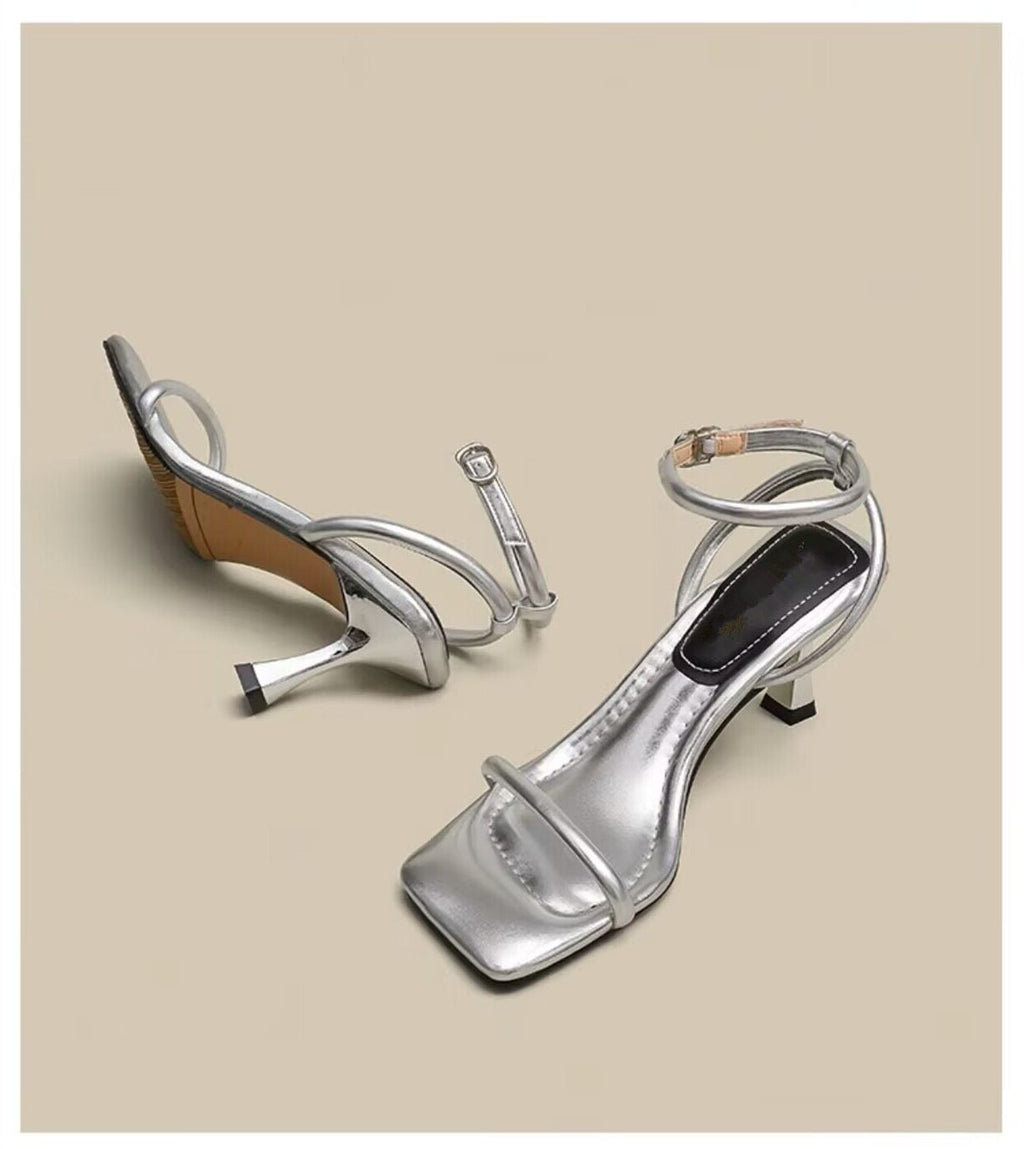 Einriemen-Sandalen mit weicher Sohle für Damen Sommer