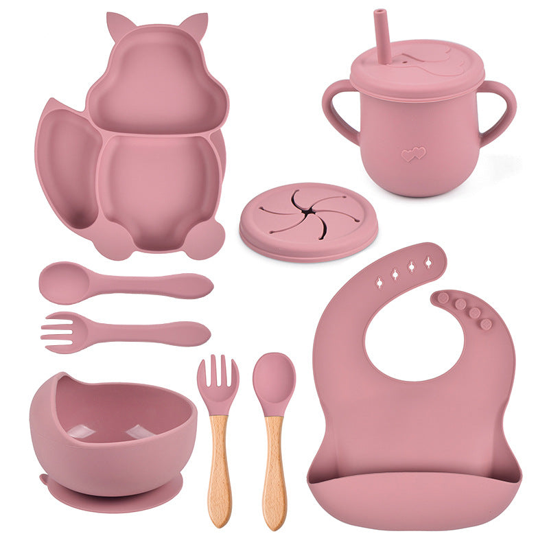 Eichhörnchen Baby Esslern-Set aus Silikon – Bild 6 | LuxeStyle