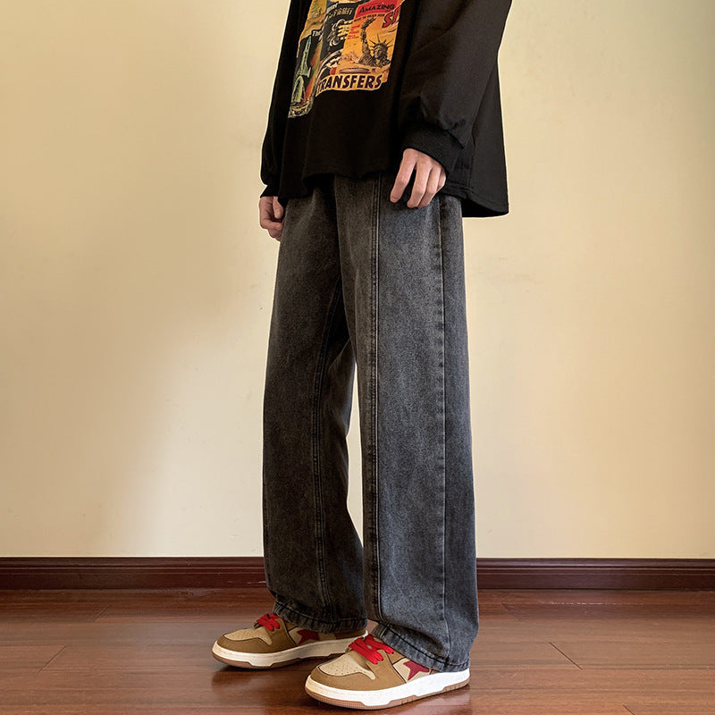 Vintage Tie-Dye Jeans für Herren