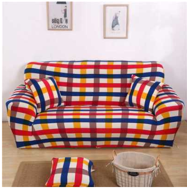 Elastischer Sofaüberzug – Modern & Minimalistisch