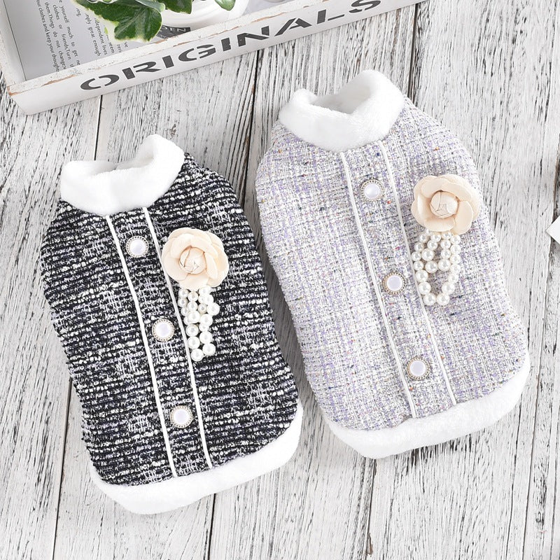Katzen-Schnitzeljacke in Schwarz/Violett – Bild 4 | LuxeStyle
