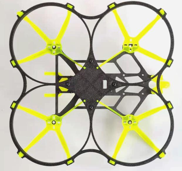 Velociraptor 110x 3-Zoll-Modell 2mm-Arm TPU-Kohlefaser-Rahmen