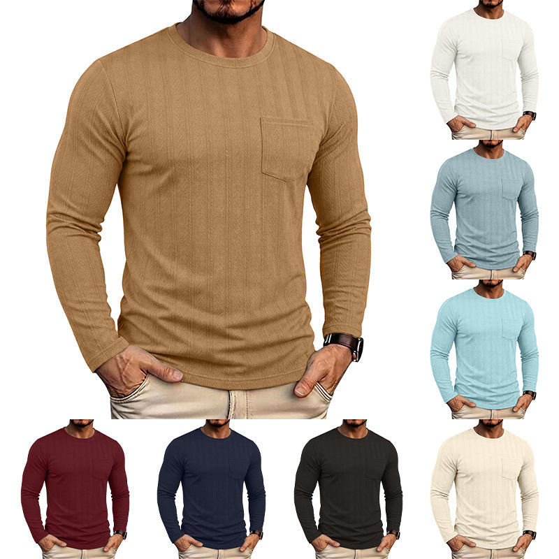 Herren Jacquard Strickpullover – Bild 5 | LuxeStyle