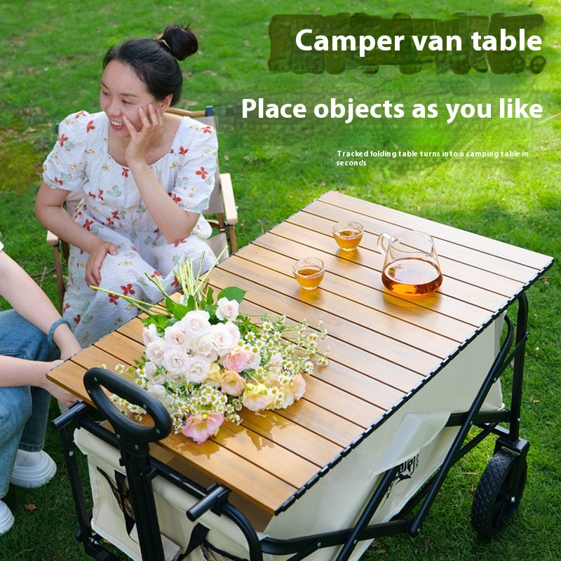 Aluminium-Klapptisch für Outdoor und Picknick – Bild 6 | LuxeStyle