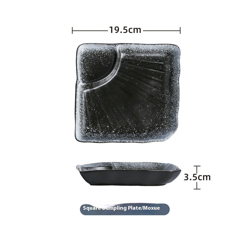 Keramik-Dampfnudelplatte 8,5" quadratisch – blau – Bild 11 | LuxeStyle