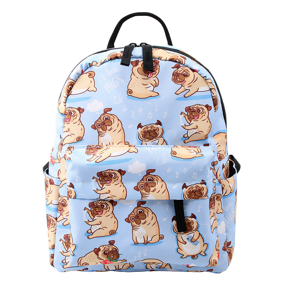 Mini-Rucksack mit verspieltem Welpen-Print – Bild 9 | LuxeStyle
