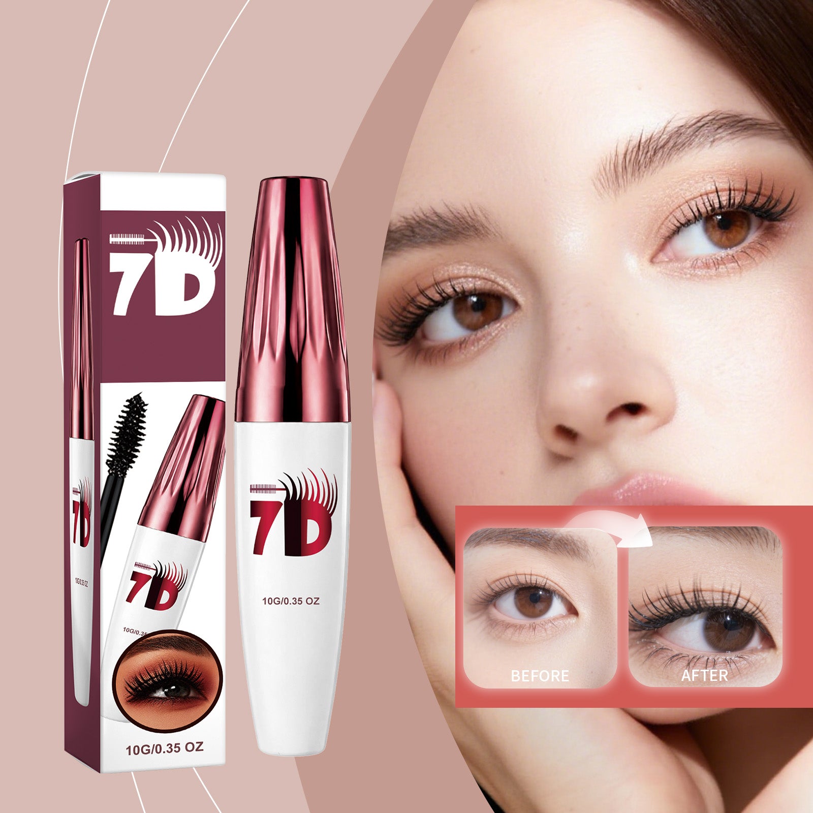 Volumen & Schwung Mascara Schwarz – Ansicht 4