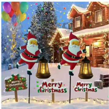 Weihnachtsdeko: Solar-Santa-Lampe – Bild 4 | LuxeStyle