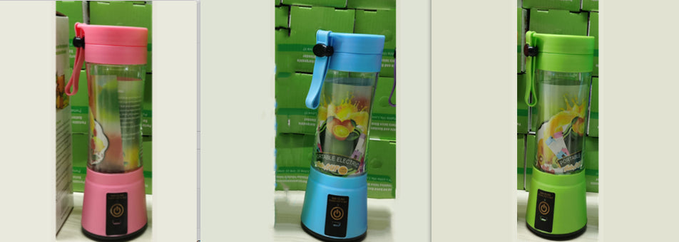 USB-Portabler Mini-Blender mit 6 Messern
