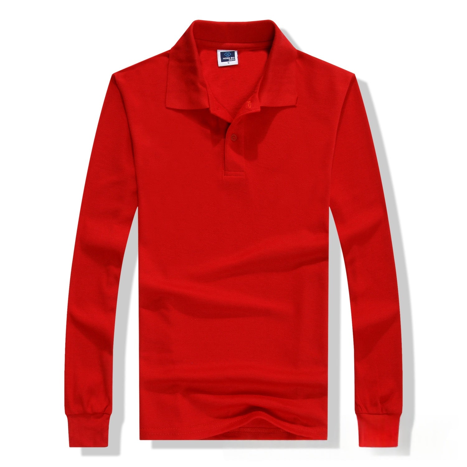 Herren-Logoshirt mit Rundhals