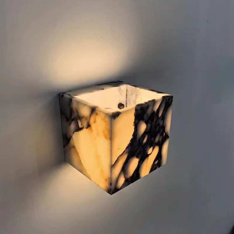 Wandlampe mit Marmormotiv für Bettgestell – Bild 4 | LuxeStyle