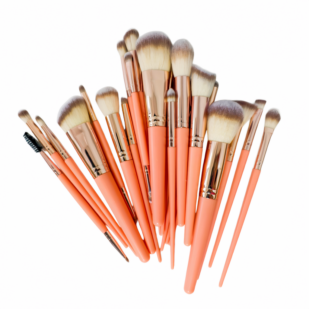 25-teiliges Make-up Pinselset