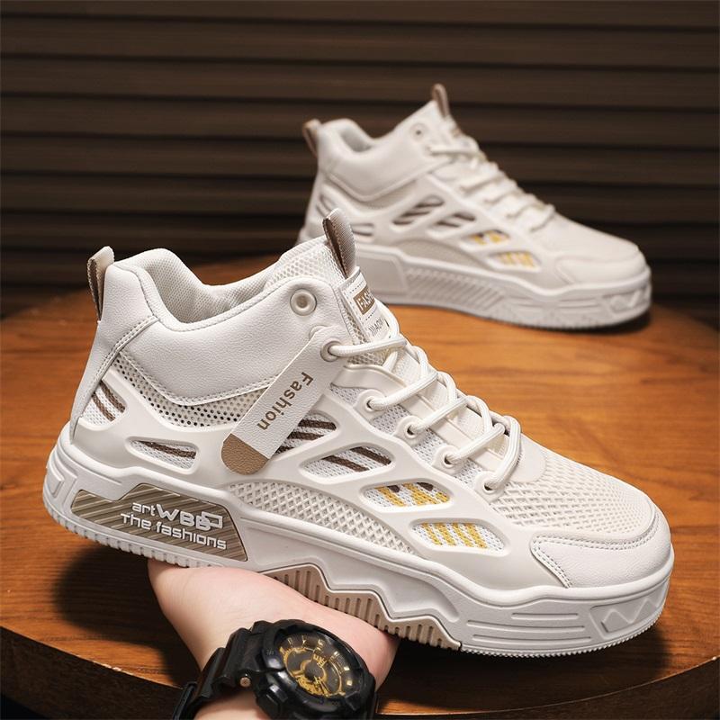 Atmungsaktive Chunky High-top Sneaker