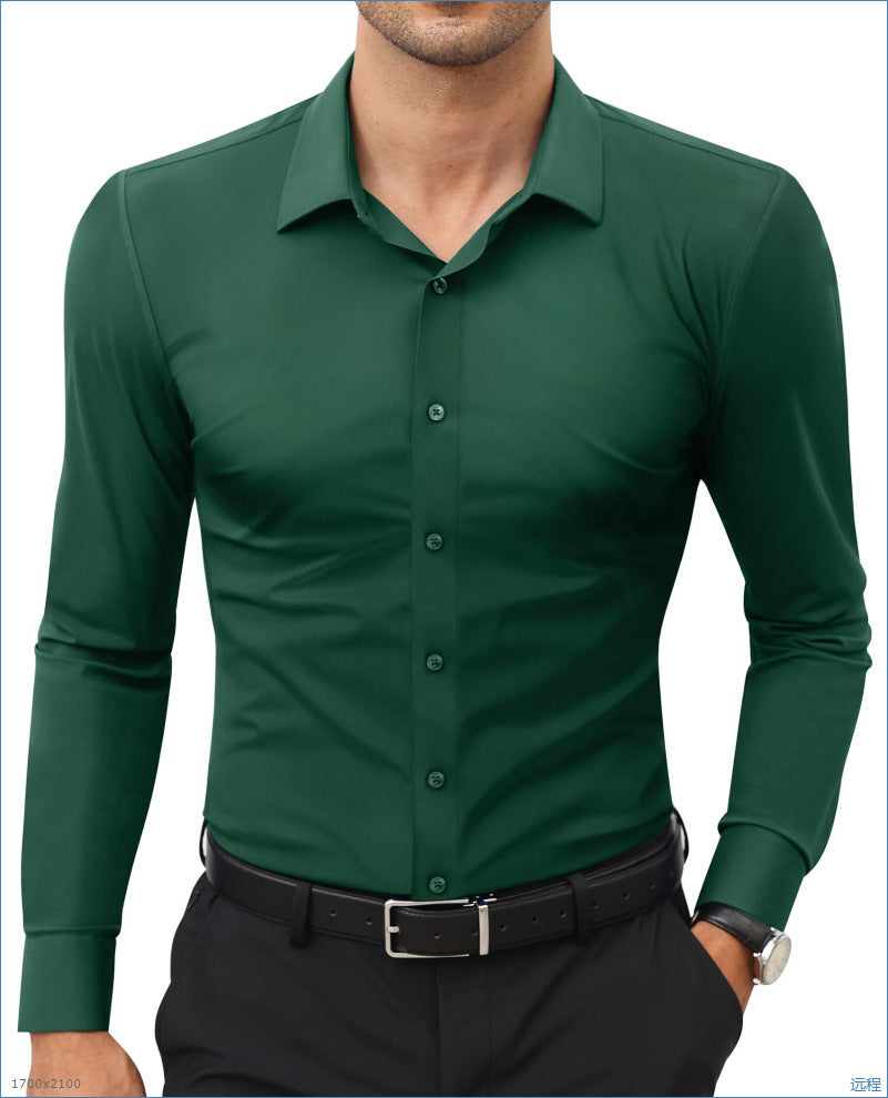 Stretch-Button-Hemden – Bild 3 | LuxeStyle