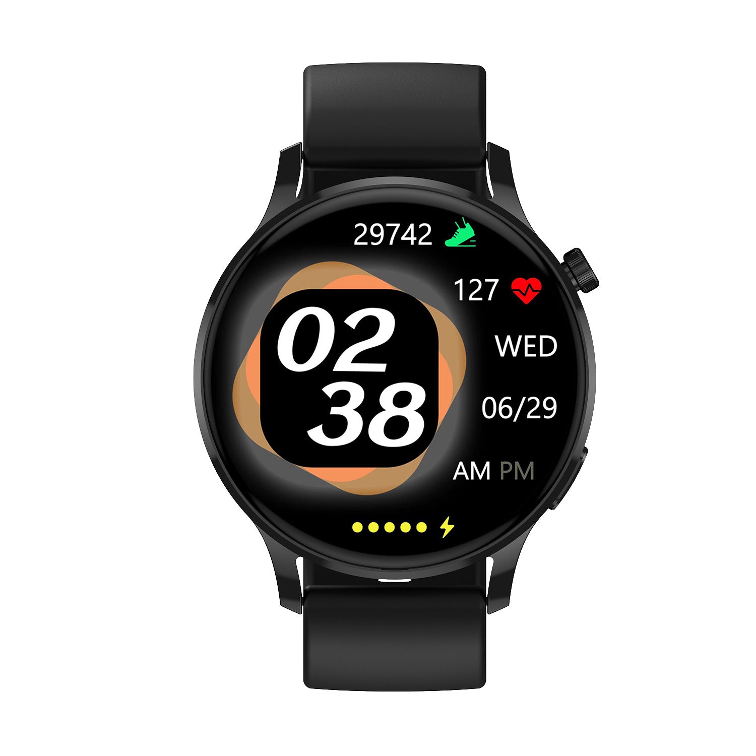 Smartwatch mit Herzfrequenz- und Bluetooth-Anruffunktion
