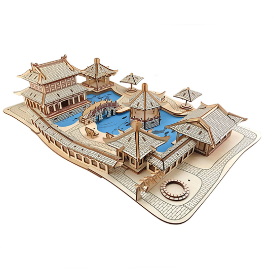 Traumvilla 3D-Holzpuzzle – Bild 6 | LuxeStyle
