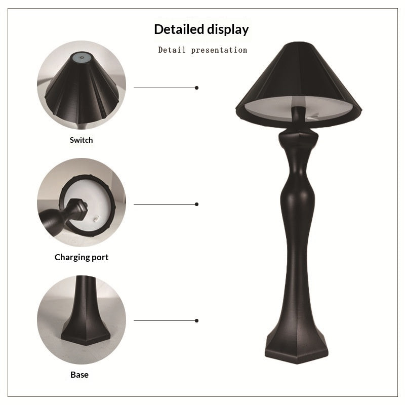 Minimalistische LED-Schreibtischlampe mit Akku – Bild 6 | LuxeStyle