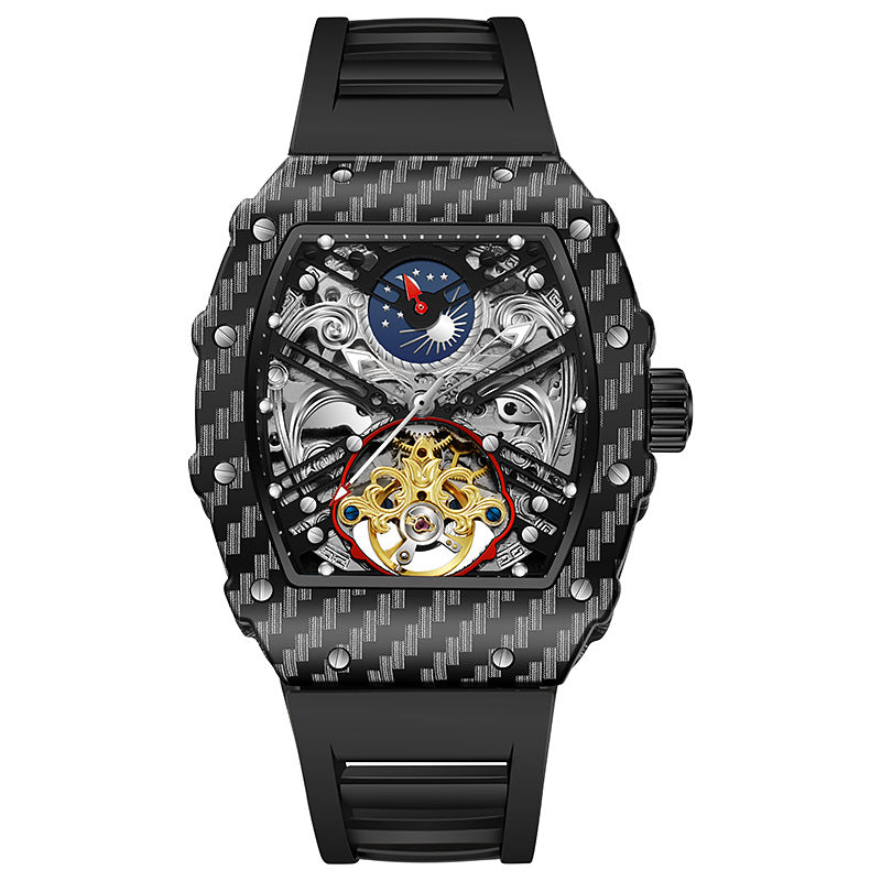 Mechanische, wasserdichte Leuchtuhr für Herren | LuxeStyle