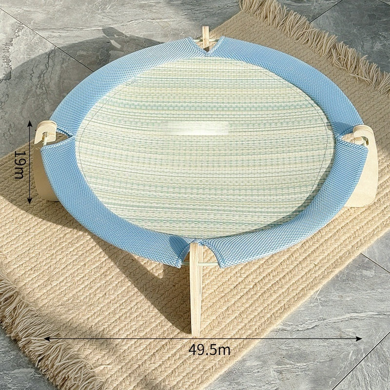 Kühlende Rattan-Matte für Katzen