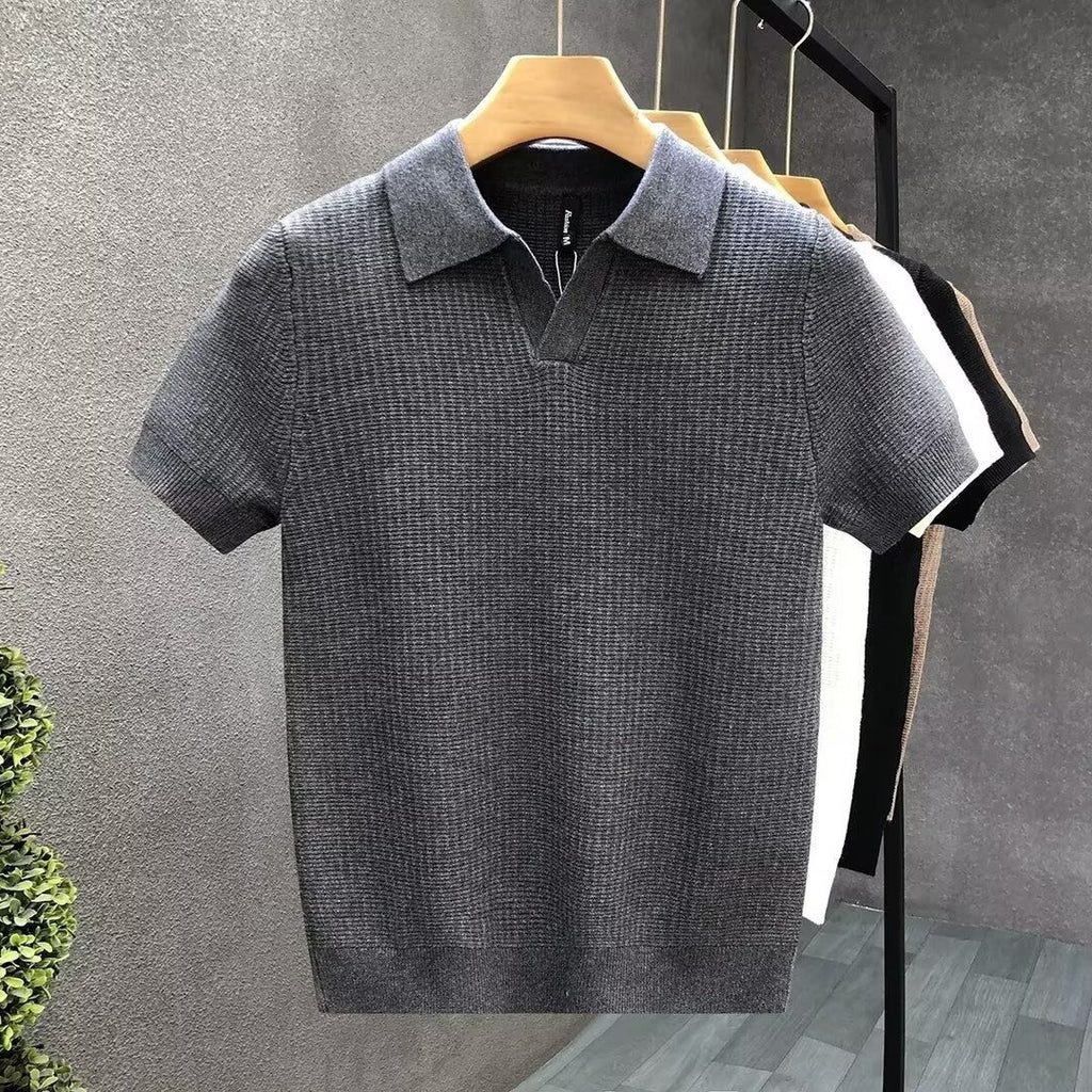 Slim-Fit Kurzarm-Shirt