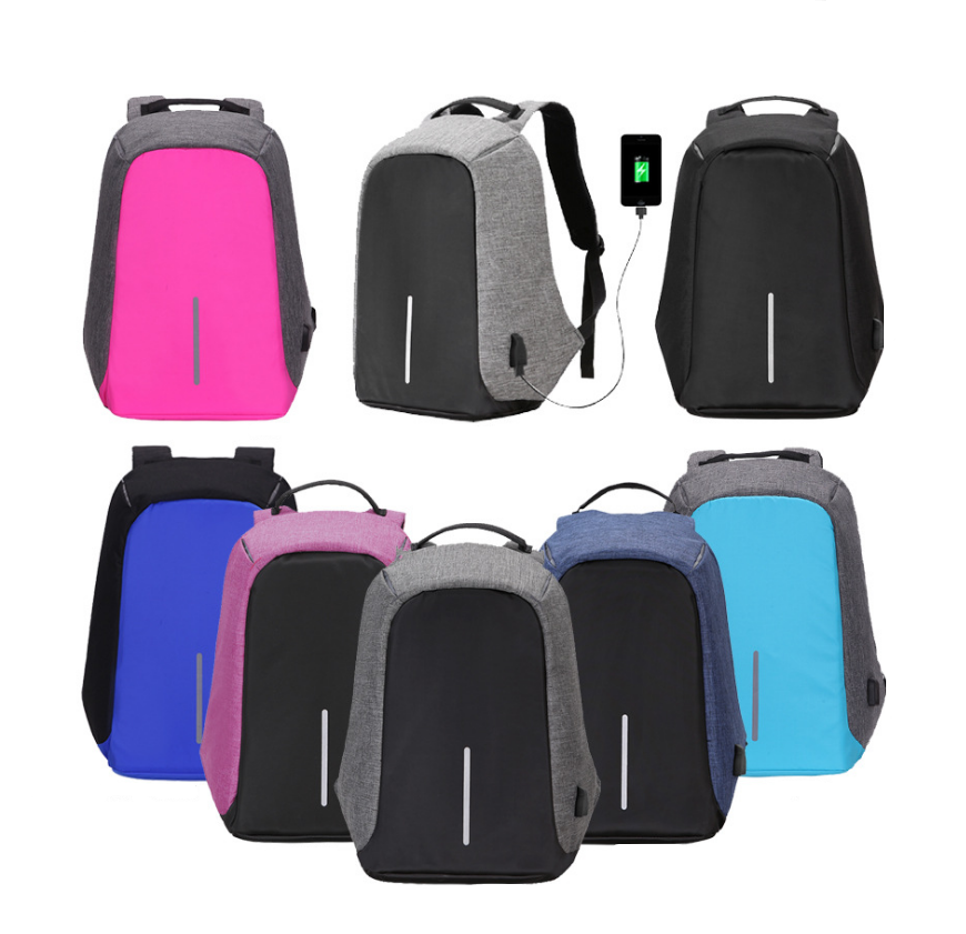 Multifunktionaler Laptop-Rucksack mit USB-Anschluss – Bild 12 | LuxeStyle