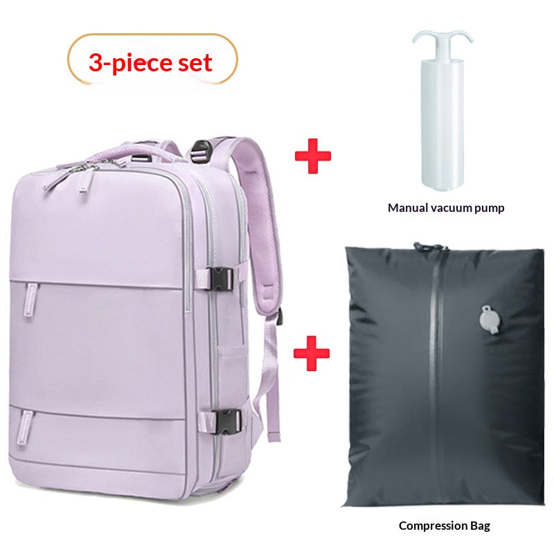 Vakuum-Kompressions-Rucksack für Reisen – Ansicht 2