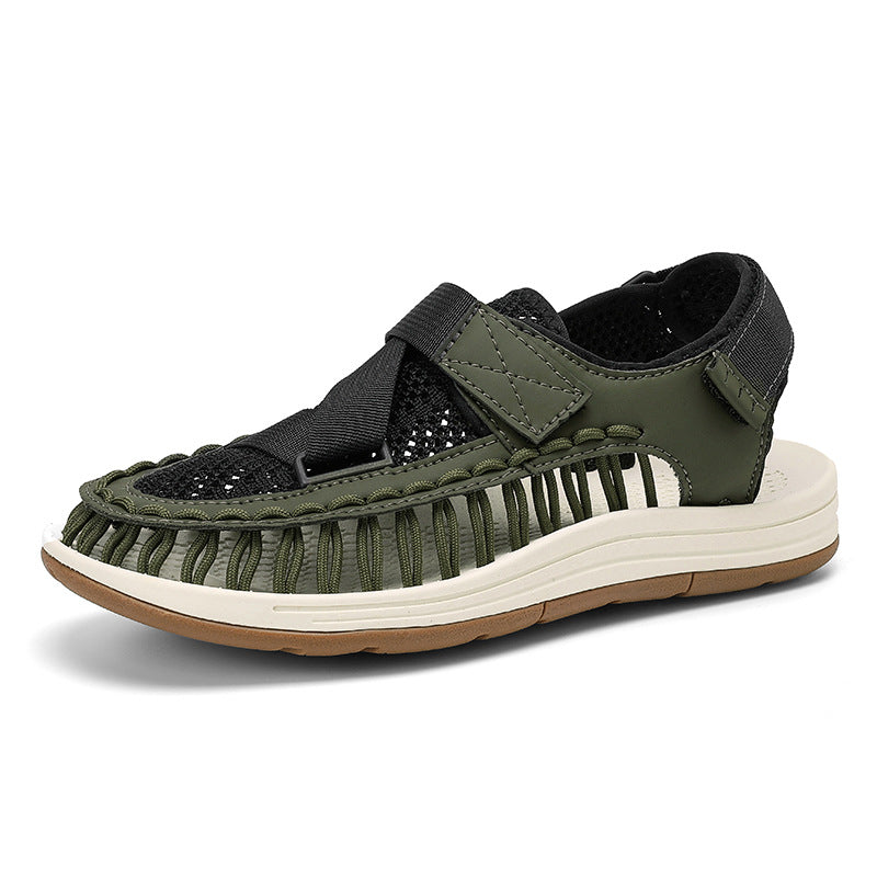 Herren Sandalen im Flecht-Design