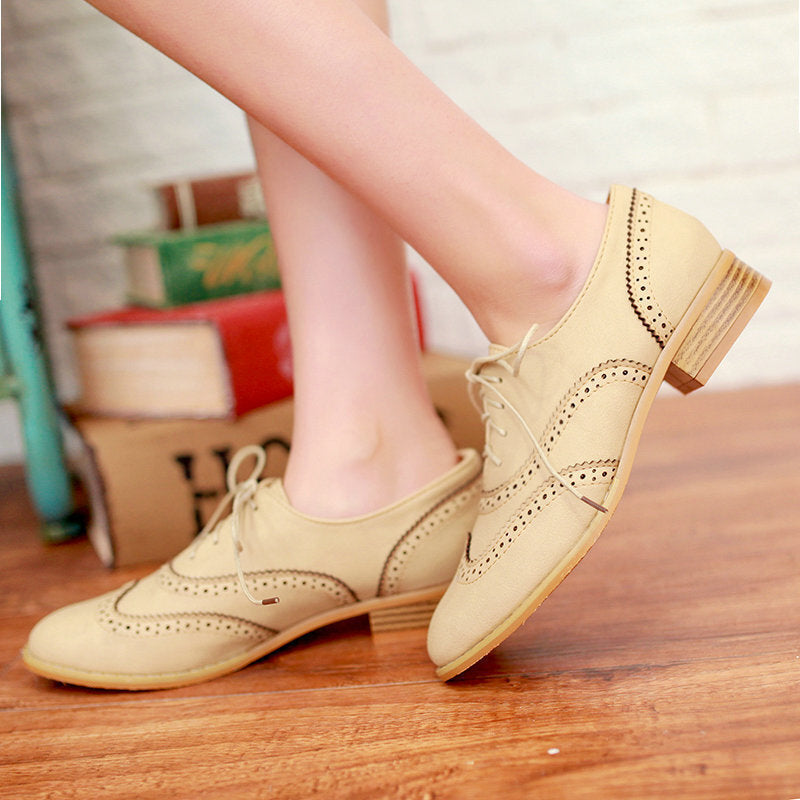 Oxford-Mules im Retro-Look für Damen