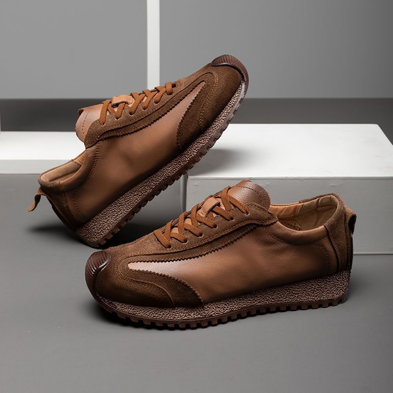 Leder-Sneaker im Retro-Look für Herren – Bild 8 | LuxeStyle