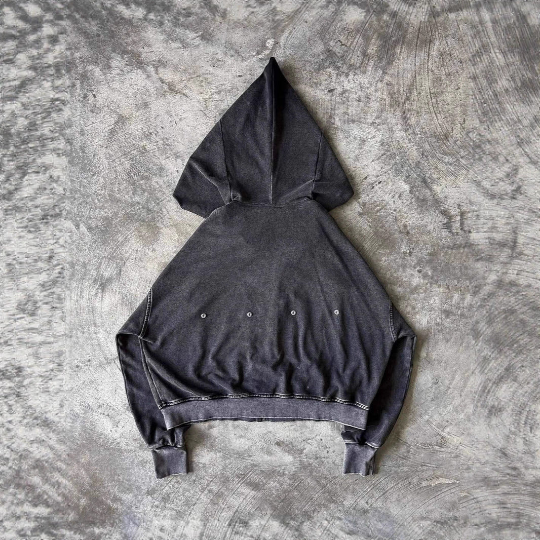 Herren Hoodie mit Ripped-Design