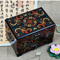 Lacquer-Juwelierbox mit großem Fassungsvermögen