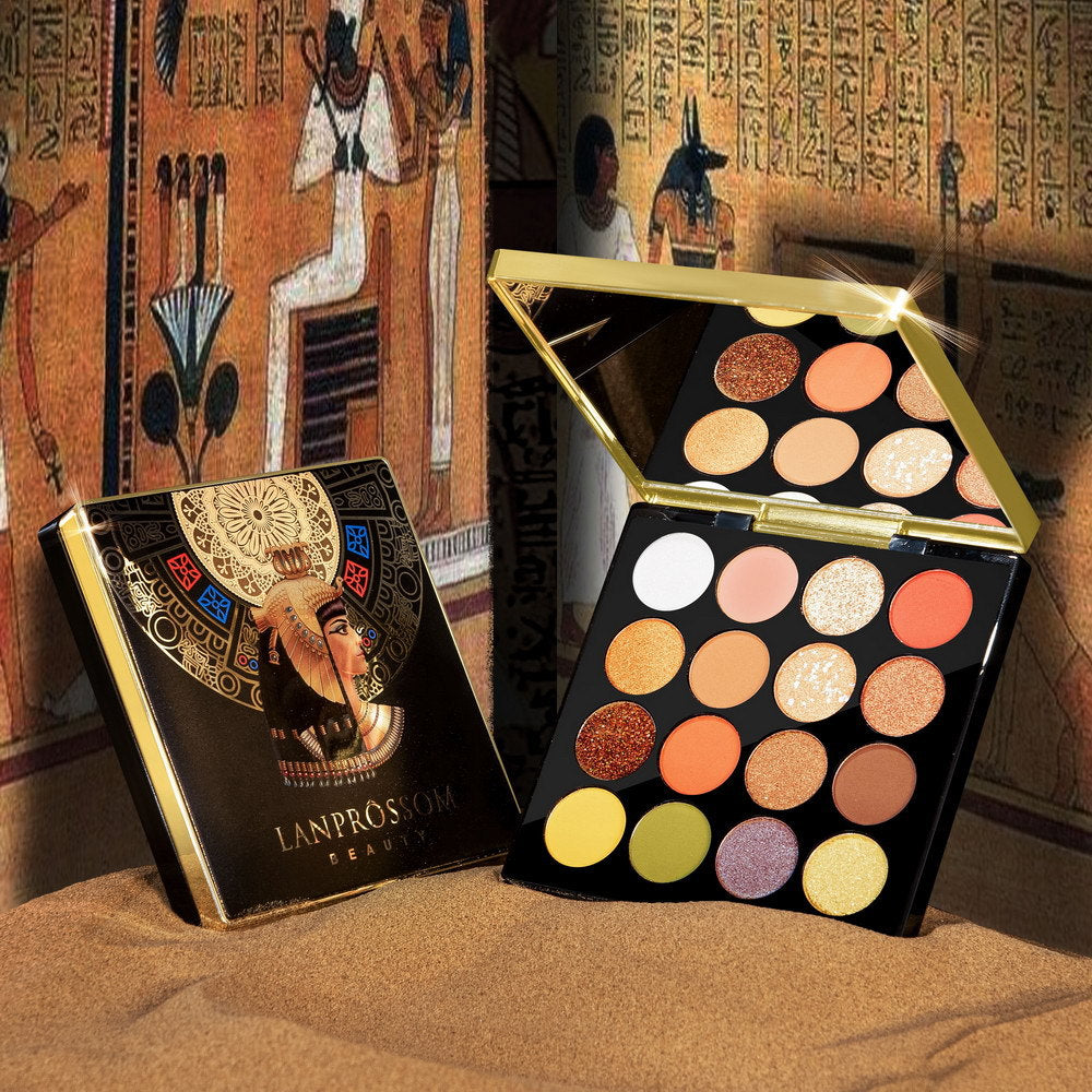 Lidschatten-Palette: 16 Farben Schimmer & Matt – Ansicht 5