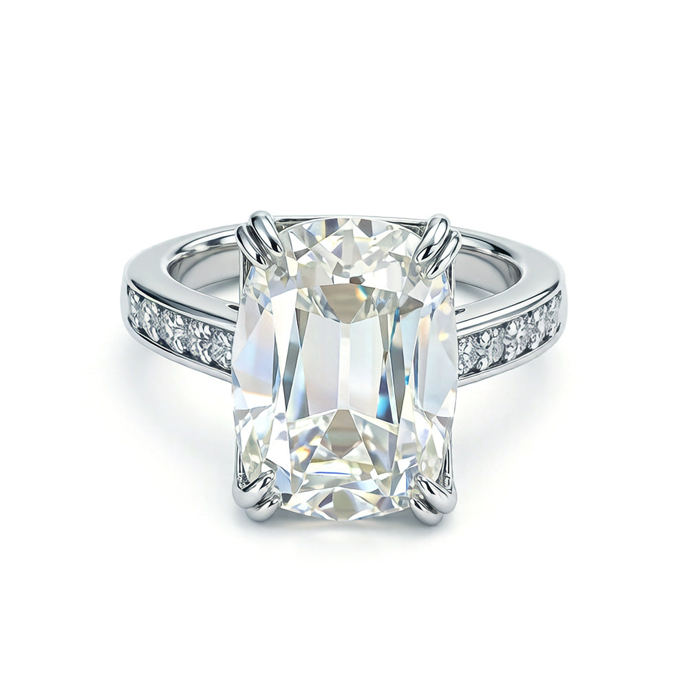Vintage Ring mit Altschliff-Diamant & S925 Silber – Bild 5 | LuxeStyle