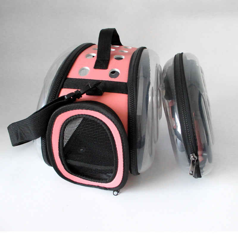 Atmungsaktive Crossbody-Haustiertasche