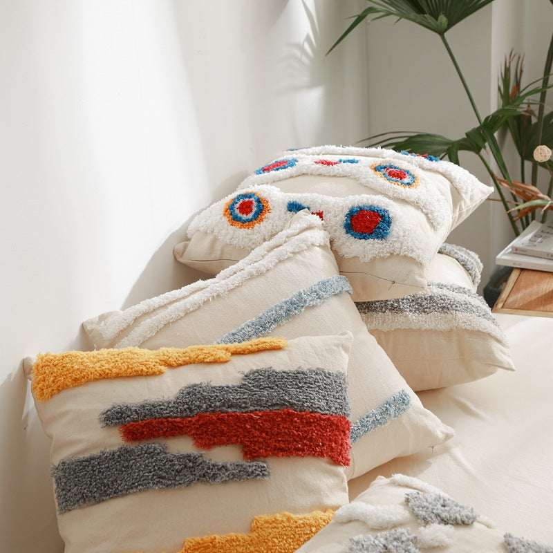 Bestickter Kissenbezug aus Baumwoll-Canvas – Bild 3 | LuxeStyle