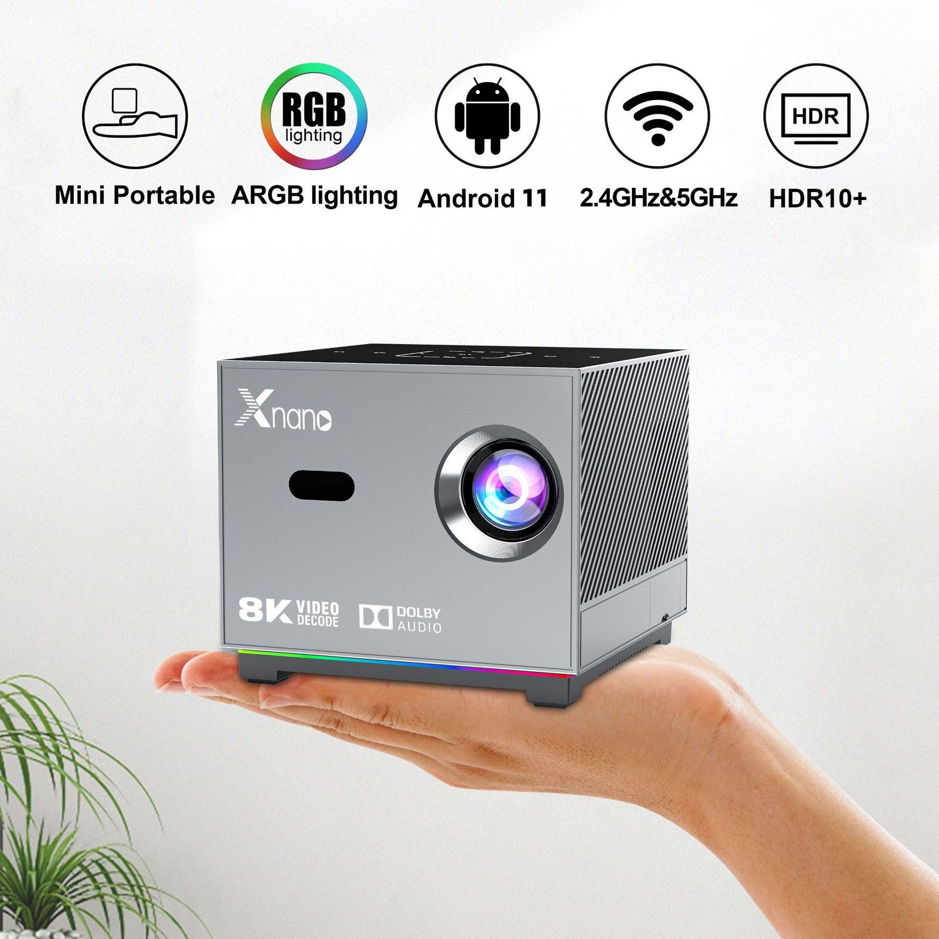 Mini-Beamer «CinePro» · WLAN HD-Projektor