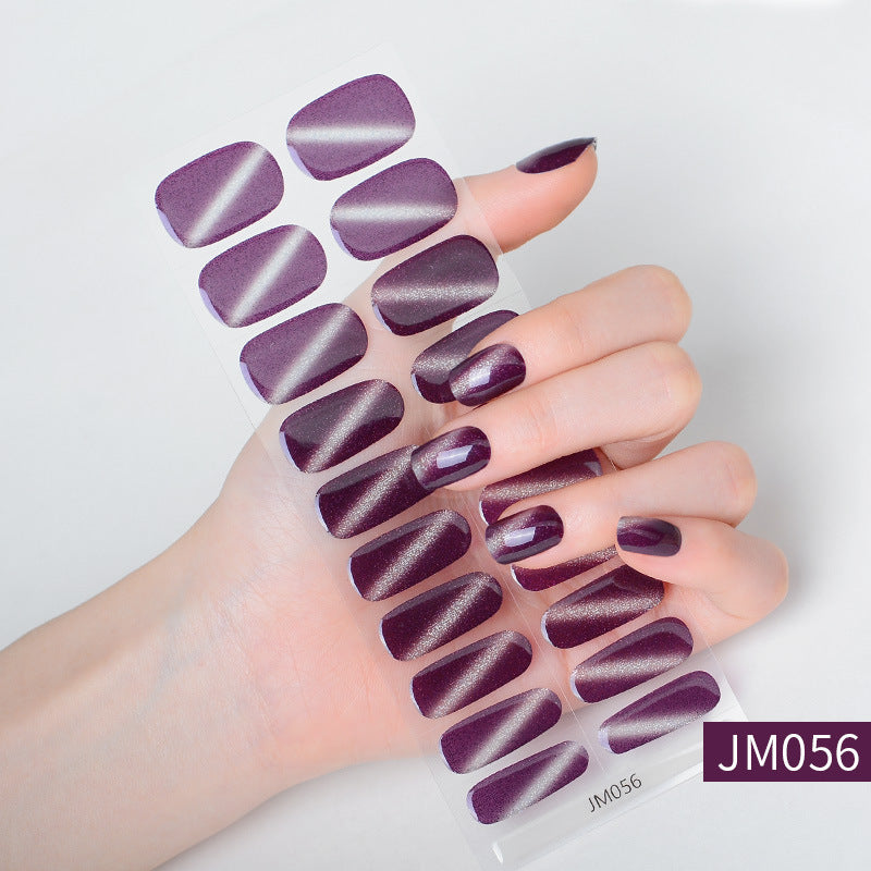 Wasserfeste Semi‑baked Gel‑Nagelsticker – Bild 11 | LuxeStyle