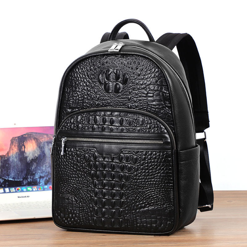 Backpack Fashion Travel Männer Lederrucksack – Bild 3 | LuxeStyle