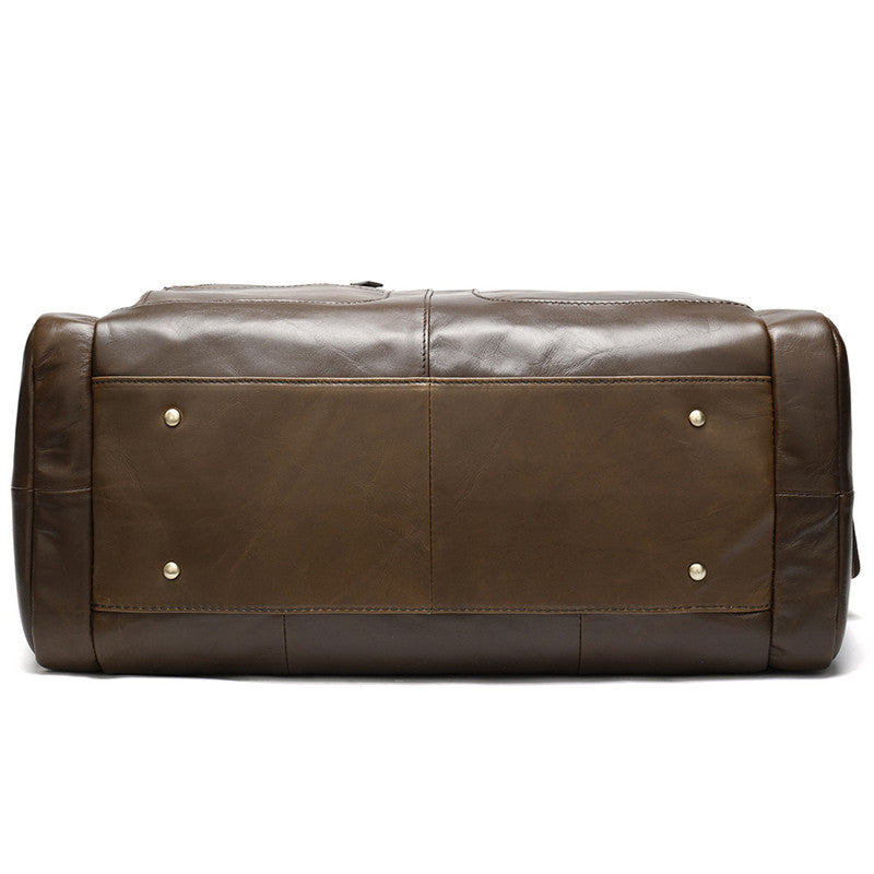 Reisebeutel aus Rindsleder 44x20x28 cm – Bild 3 | LuxeStyle