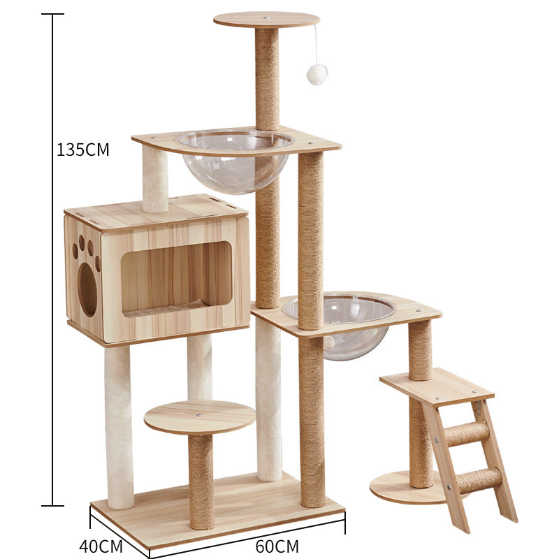 Katzen-Kratzbaum «Space Capsule»