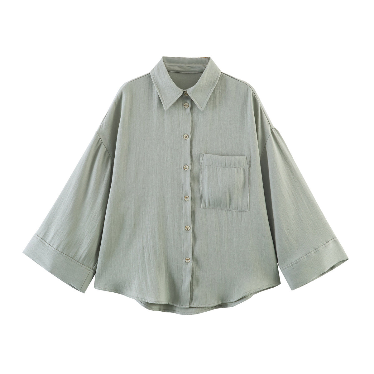 Weit geschnittenes Langarmshirt – Bild 6 | LuxeStyle