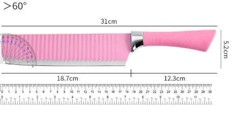 Messer- und Scheren-Set aus Edelstahl