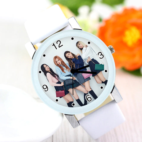Quarz-Uhr mit PU-Armband, 3,9 cm | LuxeStyle