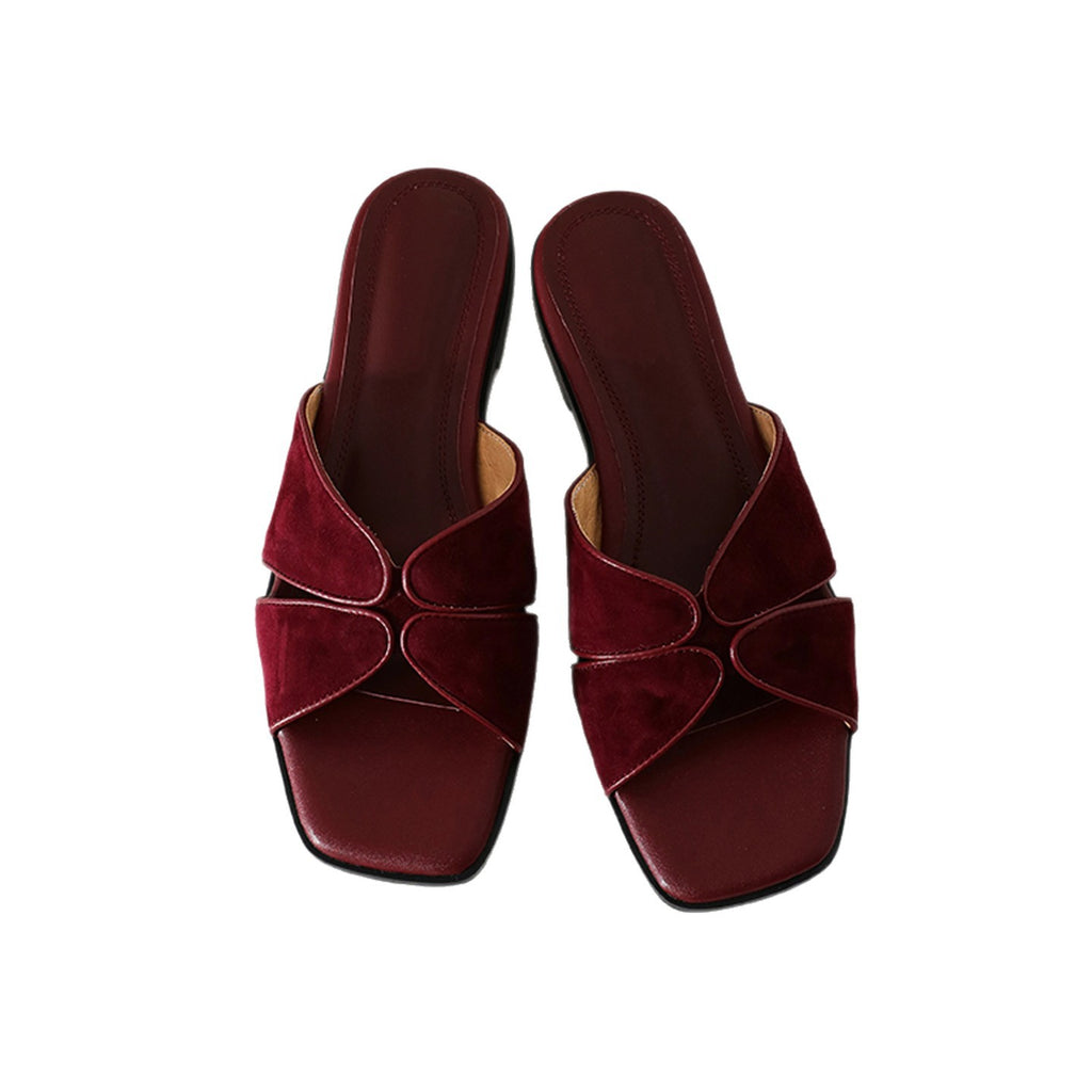 Bequeme Slip-on Sandalen im Feen-Stil
