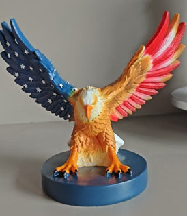Amerikanischer Adler in Garten