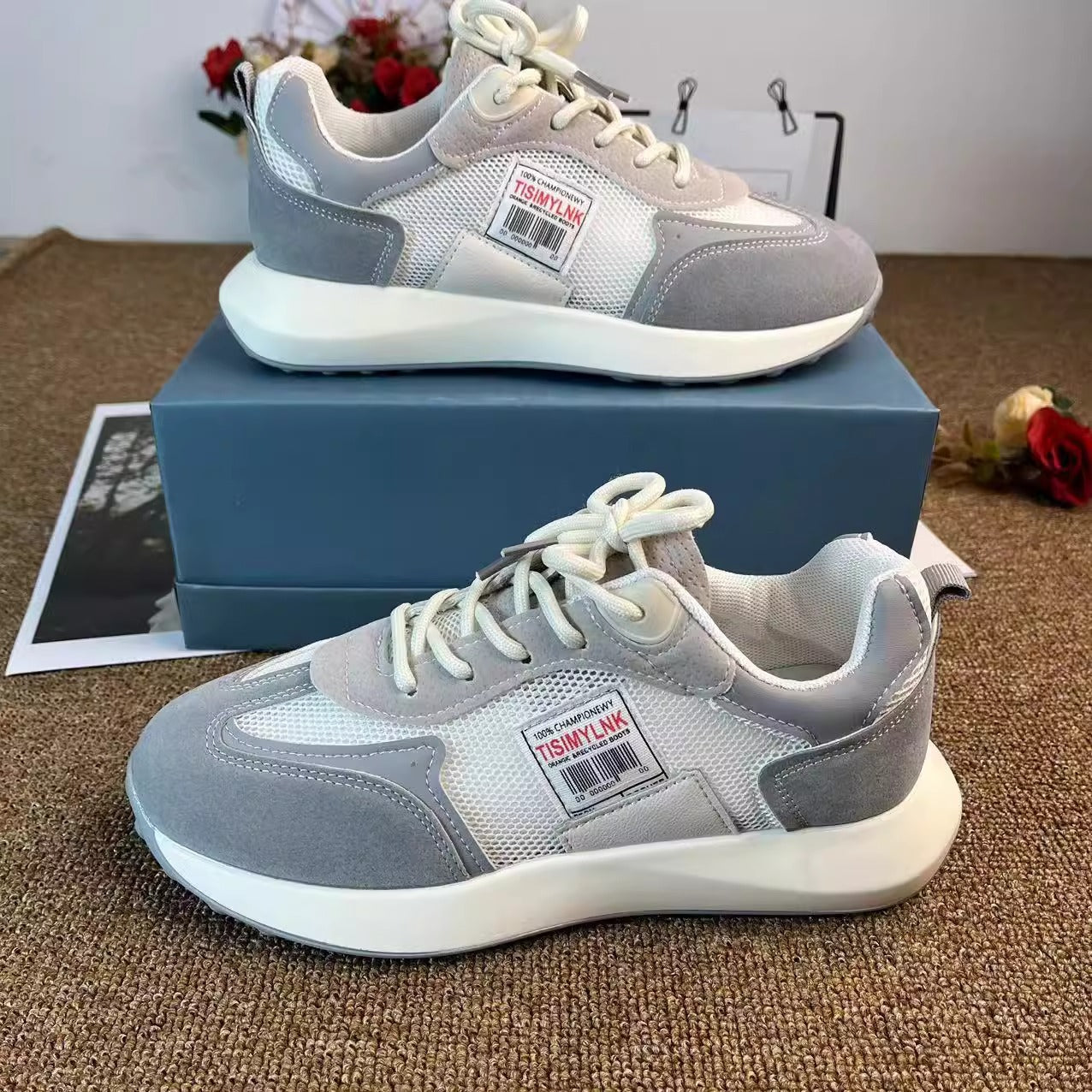 Damen Mode-Casual Retro-Sneaker