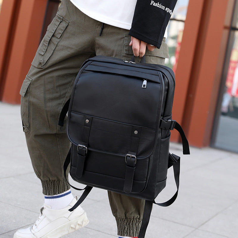 Retro-Leder-Rucksack für Männer – Bild 4 | LuxeStyle