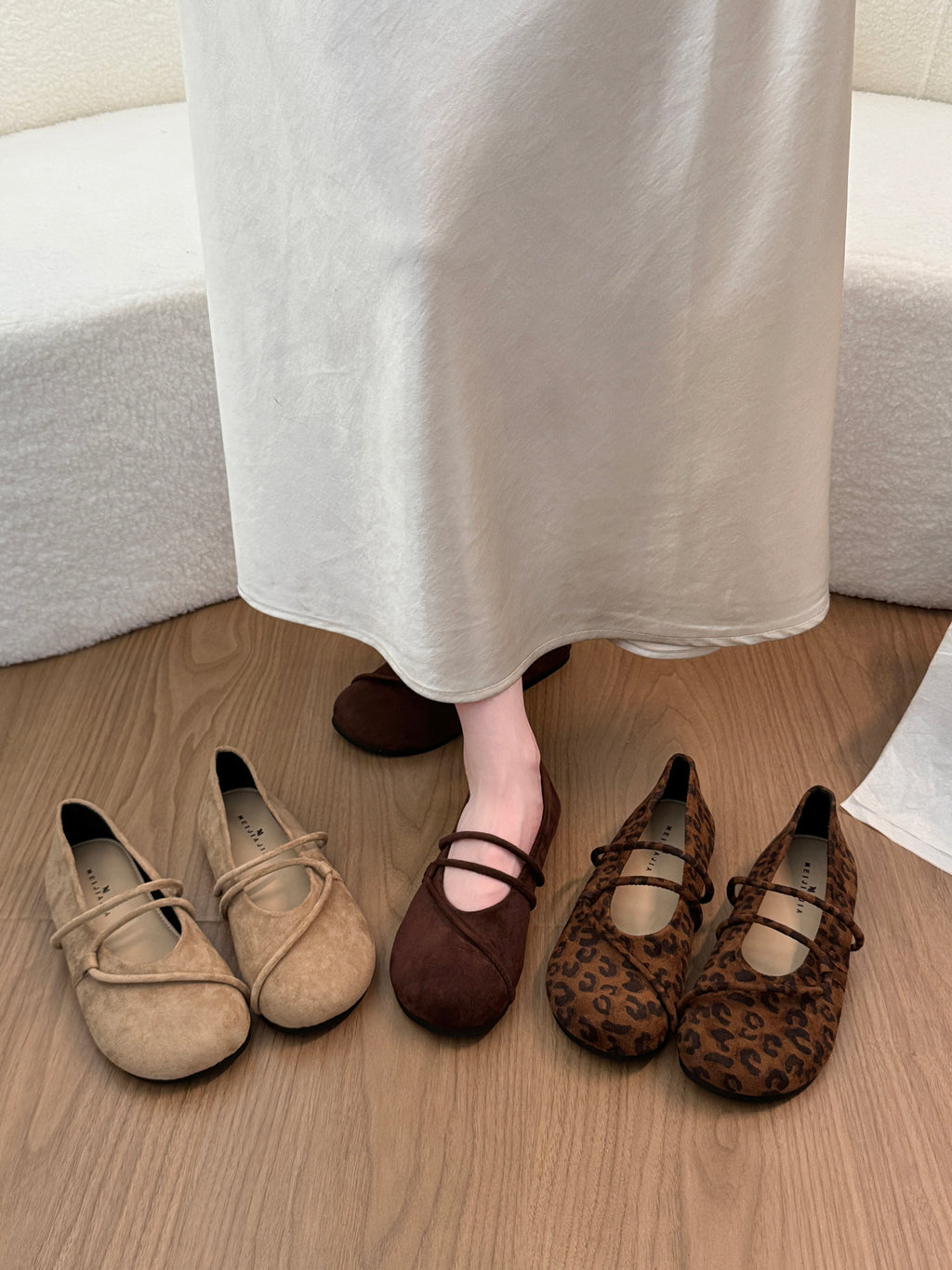 Leopard Sandalen mit weicher Sohle