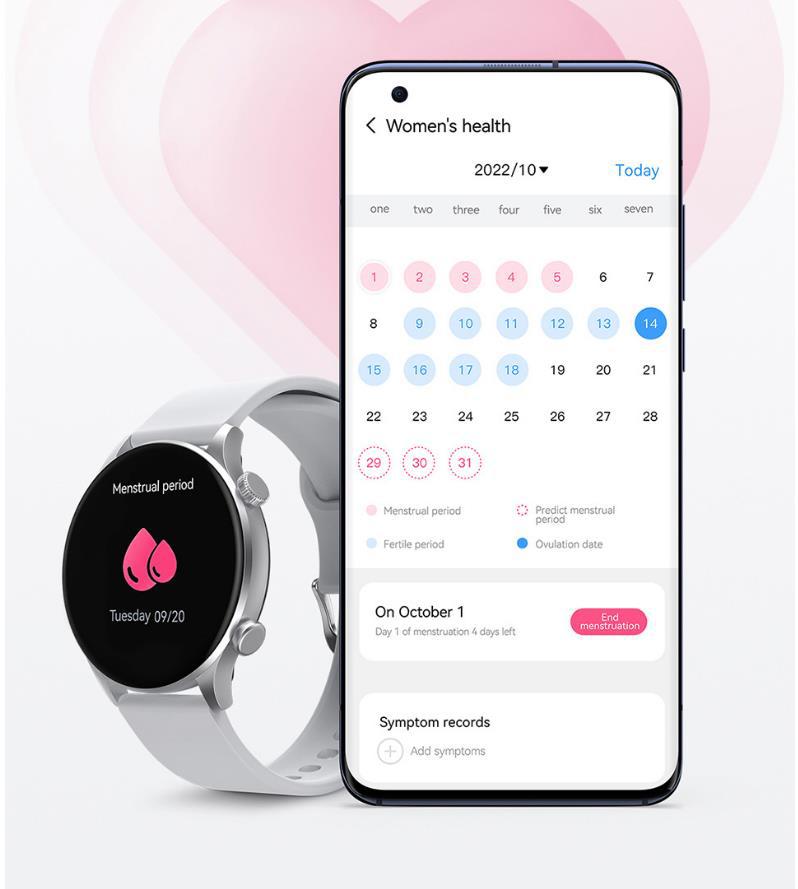 Smartwatch mit Bluetooth-Anruf und Sportmodi